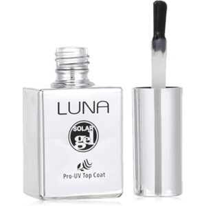 luna solar uv gel top coat 10 ml transparent 149.6